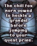 Example of the C2 DS font: 'The chill fox norn vowed to heckle a grendel before jumping to your quest prize.'